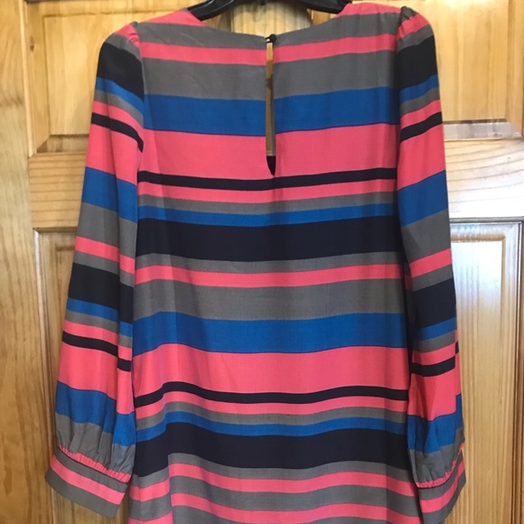 Tinley Road (Gap) Striped Polyester Mini-Dress, M - Picture 2 of 6